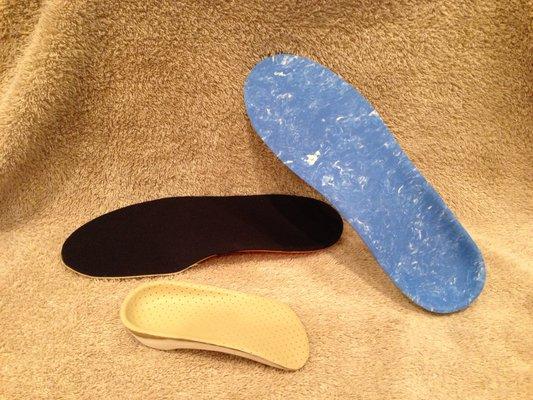 Custom made orthotics