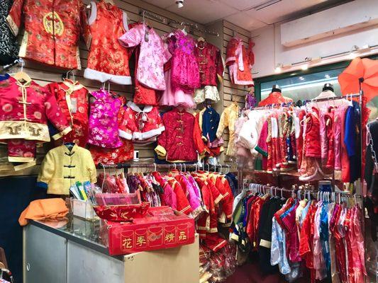 Children qipao ready for Chinese New Year!