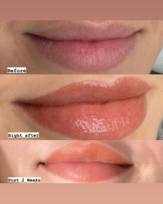 Lip Tint Tattoo