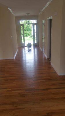 A well worn rental property brought back to new looks great getting ready to look even better with another coat..