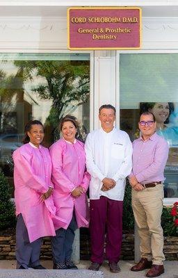 Staff at Bethesda dentist Schlobohm Dental Cord H. Schlobohm D.M.D.