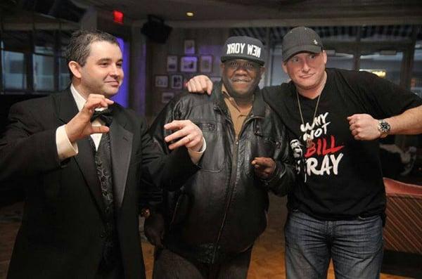 Rap Star Bill Ray , Lawrence Nef & Sifu CLiff at the After Party Expo 8