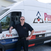 Randy Barrett, The owner of PuroClean of Northwest Rochester.