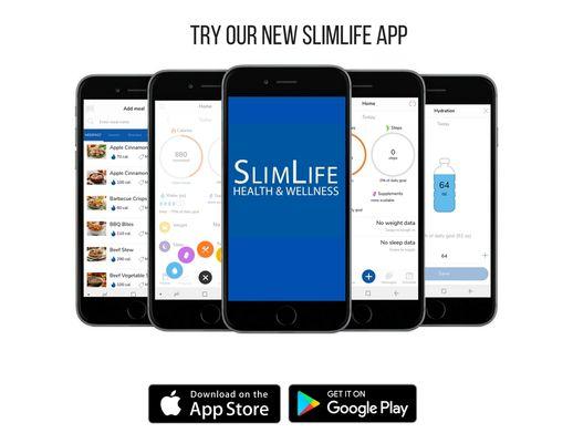 Try our SlimLife  App for track activity & food