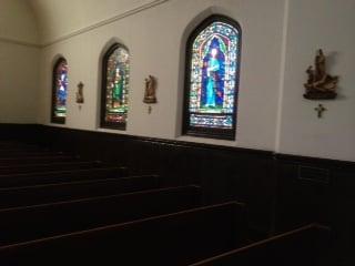 North windows in the nave, The Episcopal Church of St. John the Evangelist, Stockton CA