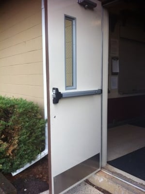 Commercial Passage Door With Window