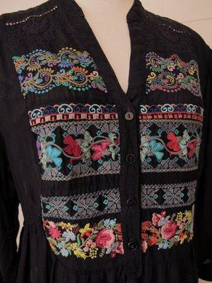 Johnny Was Embroidered Tunic