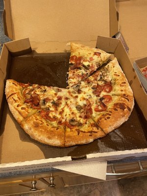 Pepperoni pizza