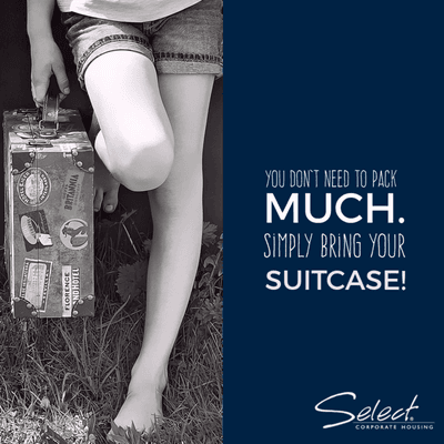 Just Bring your suitcase & Relax!