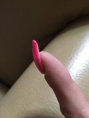 Nail doesn't fit