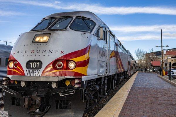 Santa Fe Depot - New Mexico Rail Runner Express