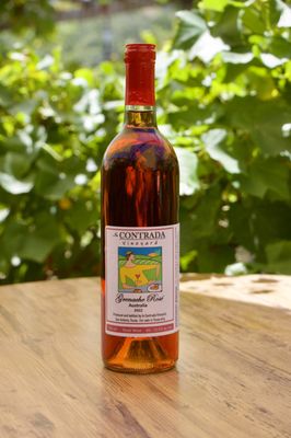 Grenache Rose: Dry rose, medium acidity, hints of fruit flavors, and a zesty finish.