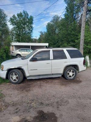 Proof that the vehicle is not in a carport lying assholes