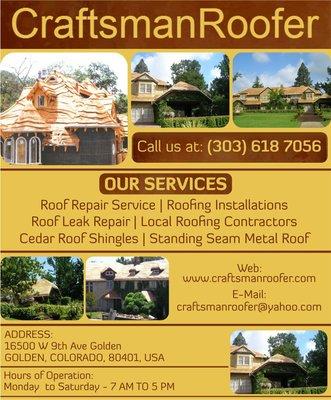 Roof repair service