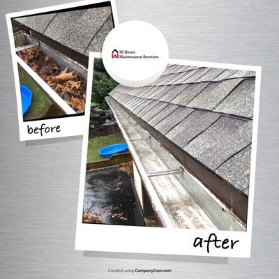 07043 Montclair, NJ
 Gutter Cleaning/Gutter System Inspection/Before/After Pics
 Essex County