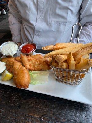 Incredible fish and chips