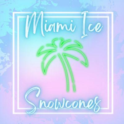 Miami Ice Snowcones