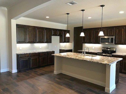 Kenmark kitchen built in Godley, Texas