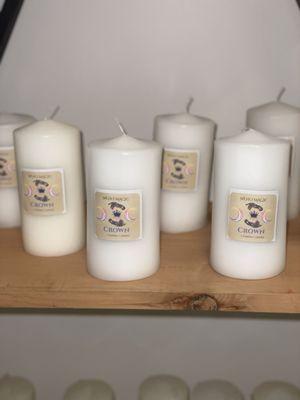 WeHo signature crown chakra candles