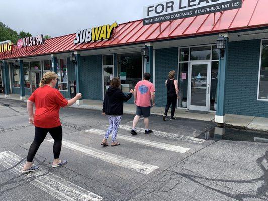 Abbey Road walk to Josh's Class! Saturdays at 10am