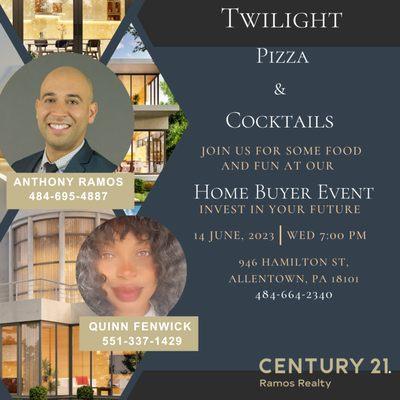 Join us for our Home Buyer Event on June 14th