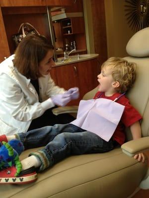 Dr. Kate makes even the littlest patients feel comfortable