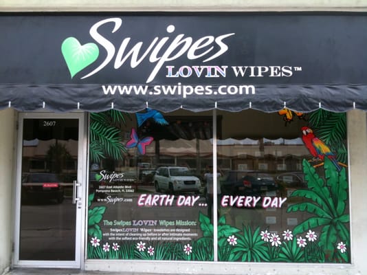 Swipes Inc Storefront Window