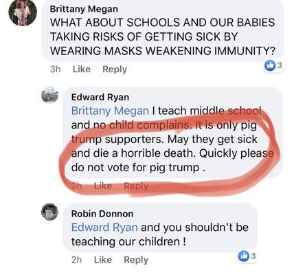 This is the people they let to teach our kids!!