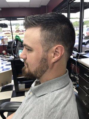 Fade and beard trim