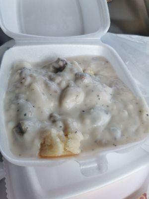 Yumm. Smothered in gravy