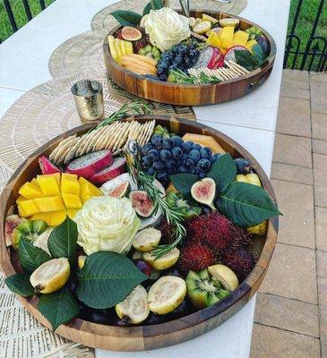 Beautiful cheese boards catering