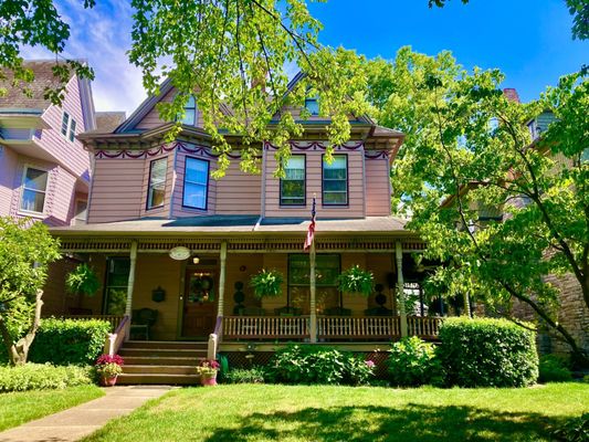 The Hollerstown Hill B&B (front view). Very charming. Quiet neighborhood. Ample street parking.