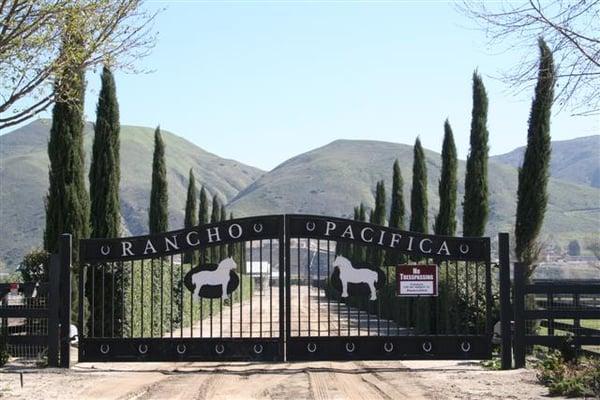 Rancho Pacifica Equestrian Center Entrance