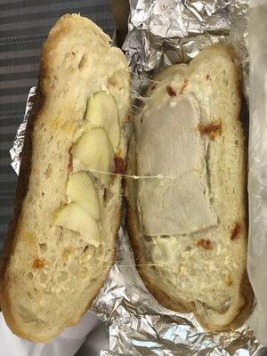 Turkey & Apple Panini - the worst I've ever had