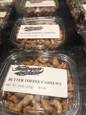 Butter Toffee Cashews. - so yummy