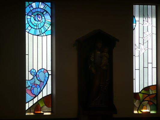 stained glass window