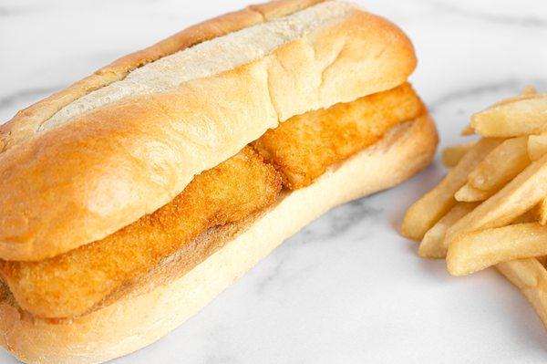 Hand-Breaded Jumbo Fish Sandwich