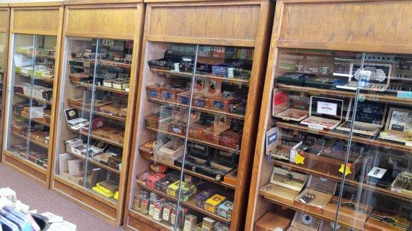 We carry a variety of hand rolled imported cigars