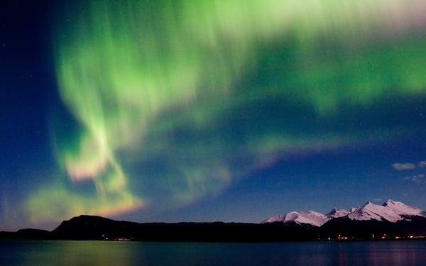 Northern Lights over Juneau, Alaska