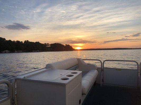 Eaton's Ferry Bridge Sunset View