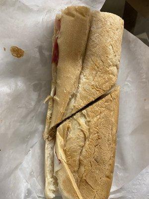 Cuban sandwich, no mustard no tomato