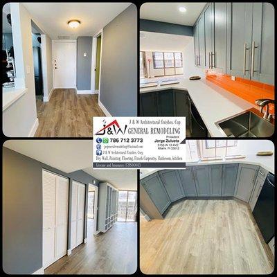 J & W Architectural Finishes Corp. - collage de trabajos de J & W Architectural Finishes Corp.