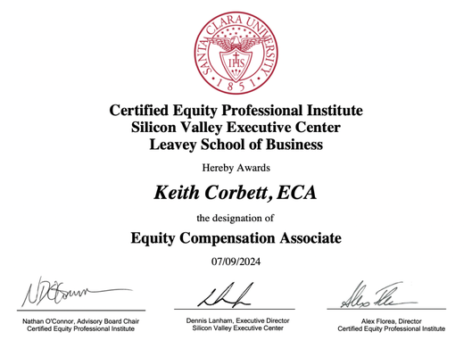 Congratulations Keith on earning the ECA designation! 

https://bluebirdwealthmanagement.com/contact-bluebird-wealth-management/