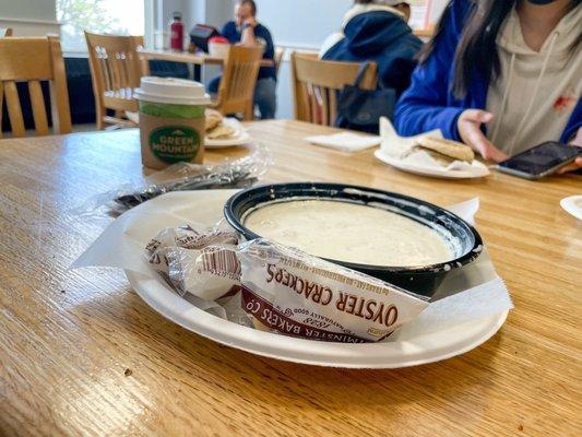 Clam chowder