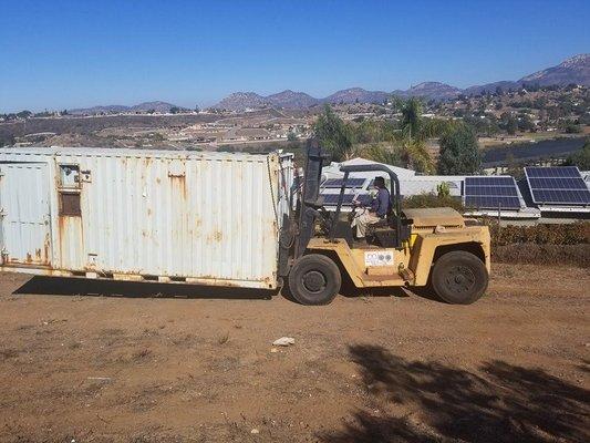 Shipping Container Mover