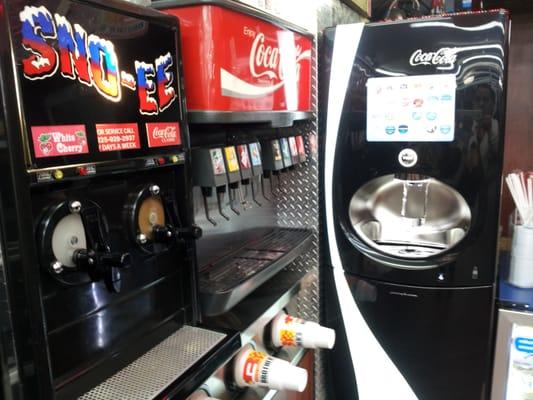 They have a freestyle Coke machine :D