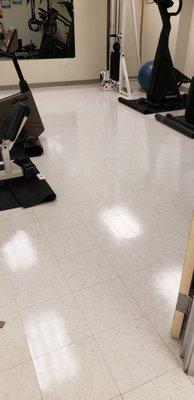 VCT floor service