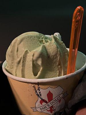 Pistachio ice cream