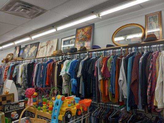 Our clothing section