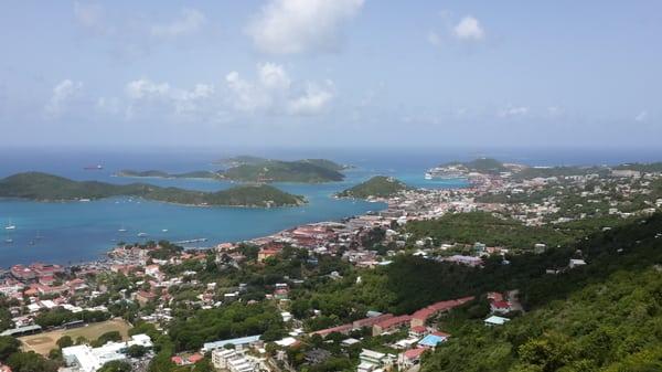 Beautiful shores of St. Thomas